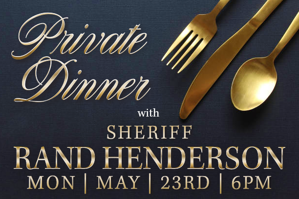 Private Dinner Event Ad